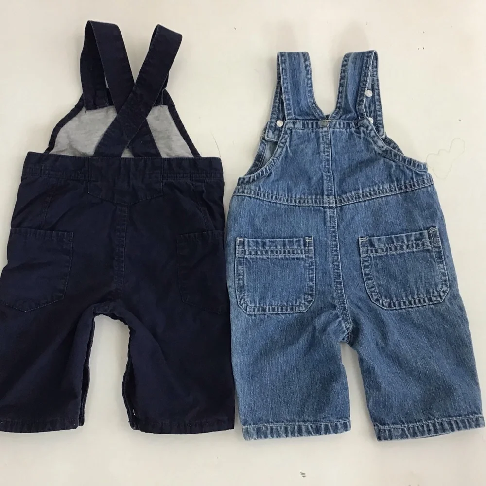 Carter and Baby Gap 0-3 month overalls